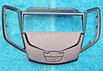 Mk7 Ford Fiesta Single Din Stereo Fascia + Genuine Transit Hazard/Locking Switch