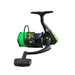 Arrow HG7000 Saltwater Spinning Reel 3+1 Bearings Metal Spool Pre-Spooled Green