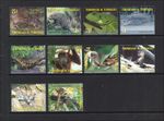 M28281 Trinidad & Tobago 2001 Wildlife Set X10 Umm Sg 895/04 Cat £37.80