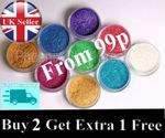 Cosmetic Mica Powder Pigment - Candle, Soap & Bathbombs Dyes - 65 Colours - 10g