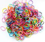 Assorted Coloured Elastic Rubber Bands Small Dog Cat Hair Pet Fashion Groom Ties