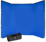 Manfrotto - FX Portable Background Kit (Chroma-Key Blue, 4x2.9m)