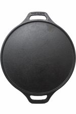 35cm Cast Iron Chapati Roti Maker Tawa Tava Griddle Pan 14 Inch Serving Dish