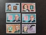 Caribbean 1990 Mi No 3382 - 3386 150 Years of Stamps Sir Rowland Hill Stamped