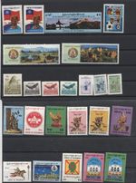 BURMA  Myanmar  Huge Lot of 58 stamps Mint Never Hinged  high Scott value