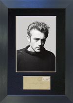 JAMES DEAN Signed Mounted Reproduction Autograph Photo Prints A4 615