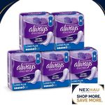 5 Pack Always Discreet Incontinence Pads Long Plus 8s x5 - 40 Pads Total