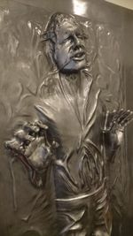LIFE FULL SIZE HAN SOLO IN CARBONITE "THE THAW" PROP STATUE STAR WARS 1:1