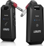 LEKATO 5.8Ghz Wireless Guitar Transmitter Receiver AntiInterference System WS90