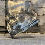 WW2 MEMORABILIA A fragment of aluminium aircraft skin from a JU188 of 4/KG2.