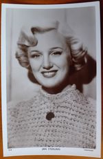PICTUREGOER PHOTO POSTCARD JAN STERLING