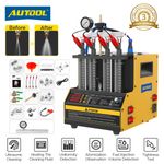 AUTOOL CT160 Fuel Injector Cleaner Tester Ultrasonic Heating Cleaner Machine UK