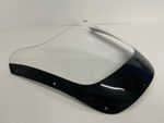 YAMAHA TZR250 2MA STANDARD SCREEN,MADE IN THE UK. Clear black bottom section