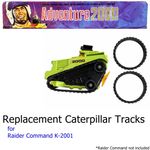 Matchbox ADVENTURE 2000 Raider Command K-2001 Caterpillar Tracks Replacement