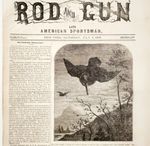 1876 Rod And Gun Newspaper July 8 Centennial Monroe Green NYS Fish Hatchery
