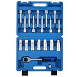 19PC Shock Absorber Tool Kit Suspension Strut Nut Removal Top Mount Tool Service