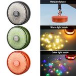 10M Portable Camping String Lights Retractable USB Rechargeable Lamps Waterproof
