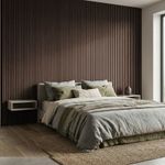 Acoustic Wall Panels Decorative Slat Paneling Kitchen Living Room TV Background