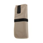 Khaki Portable Camping Cooking Utensil Carry Bag Oxford Fabric Space Saving