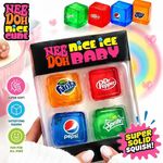 4Pcs Pack Limited Edition Fanta Sprite Dr Pepper Pepsi Squishy Fidget Stress Toy