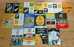 New Zealand International Rugby Union Programmes 1964 - 2010