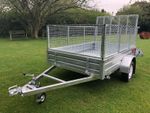 Brand New Apache 8X5 Trailer inc Cage Kit & Rear Loading Ramp Flat Pack Kit