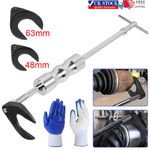 Driveshaft Inner CV Joint Puller Removal Tool Sliding Hammer 48/63mm Jaw Opening