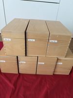 GB FIRST DAY COVERS COLLECTION 1960s-2012 IN 7 ROYAL MAIL BOXES APPROX 480 FDCs