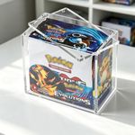 Pokemon TCG Booster Box Premium Acrylic  Display Case ☀️UV+ Protection 5MM