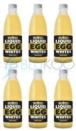 Uncle Jack's Free Range Liquid Egg White's - 500ml (Pack of 6)