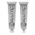 2 Marvis Whitening Mint Toothpaste 85ml – Natural Teeth Whitening Plaque Removal