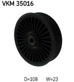 SKF Idler Pulley for Mercedes Benz CLS63 AMG M157.981 5.5 March 2013 to May 2015