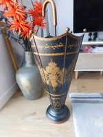 Beautiful Italian Toleware Hand Painted Umbrella Stand