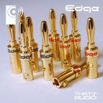 12 x Hi-Fi Banana PlugS (4mm Gold Plated Plug for Speaker Amplifier cable) BP1