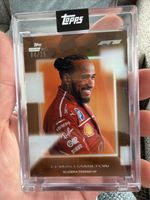 2025 Topps Lights Out 75th World Champion Orange Lewis Hamilton /25
