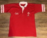 Wales Rugby Union Jersey Shirt 1996 Home Short Sleeves Cotton Traders Medium