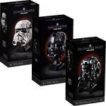 Star Wars TIE Fighter Pilot Helmet Building Blocks Stormtrooper Darth Vader UK