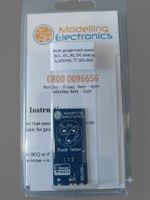 Multi gauge track tester, DCC, DC, AC, DC reverse N,OO-HO, TT