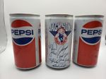 RARE 3 Pepsi Can Jackson World Tour 1984 w/Autographs 12OZ Aluminum Jackson 5