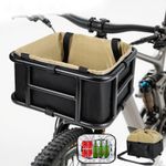 Bike Basket Storage, Practical And Insulated Transport Pouch for Road Bikes, Pet