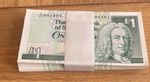 One Hundred Uncirculated Royal Bank Of Scotland One Pound Notes