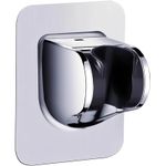 Self-Adhesive Adjustable Mounted Shower Head Holder Wall Bracket Stand Bathroom