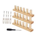 Wooden Knitting Loom Kit Easy to Use Chunky Knit Blanket Loom for Yarn Craft