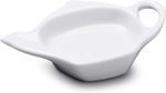 Traditional Tea Bag Tidy, Porcelain Tea Pot Shaped Tea Bag Holder Spoon Rest 