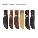 Tourbon Leather Knife Sheath Fixed Blade Knives Case Belt Holder Random Colour