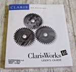 Claris Works 4.0 for Macintosh - User's Guide - Vintage  Computing Mac SEALED
