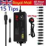 DC 3V~24V 60W 2.5A Universal Power Supply Adjustable Switching AC/DC Adapter UK