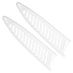 2Pcs PP Kitchen Knife Sheath Cover Sleeves for 4" Ceramic Knife, White