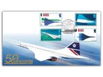 50 Years of Concorde | First Commercial Flight | Miniature Sheet Stamps
