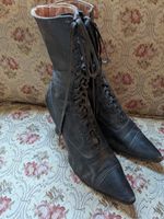 Antique Ladies Leather Boots from the 1890's
